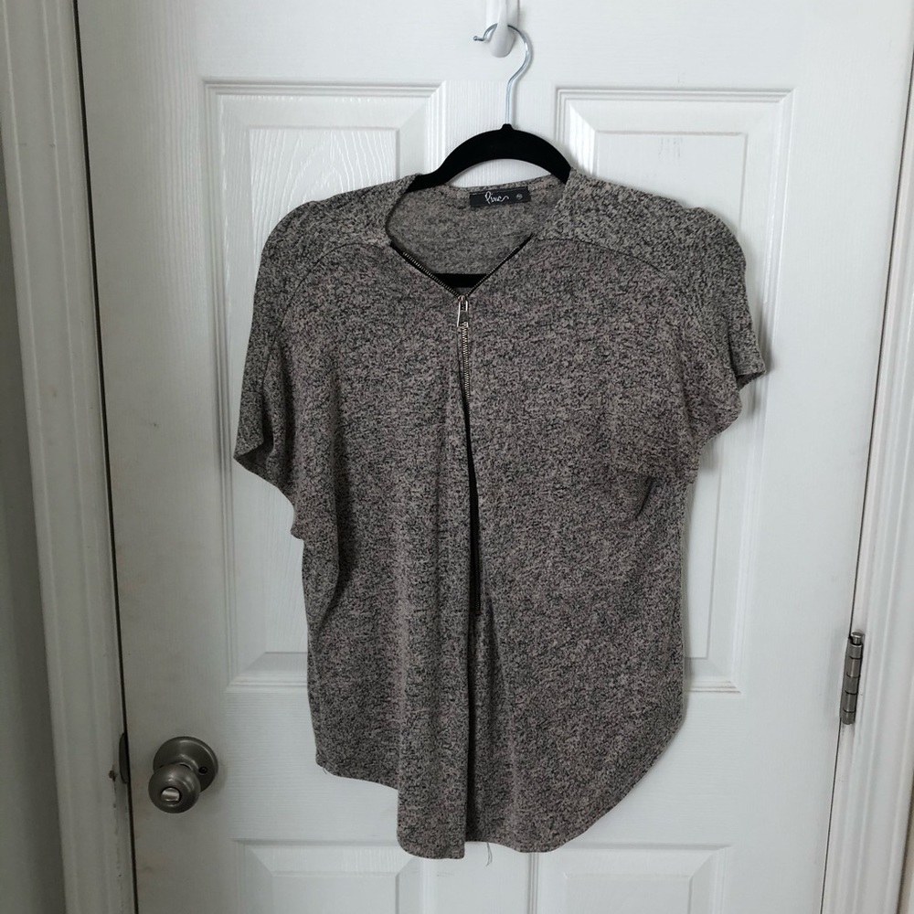 Zip Front Sweater